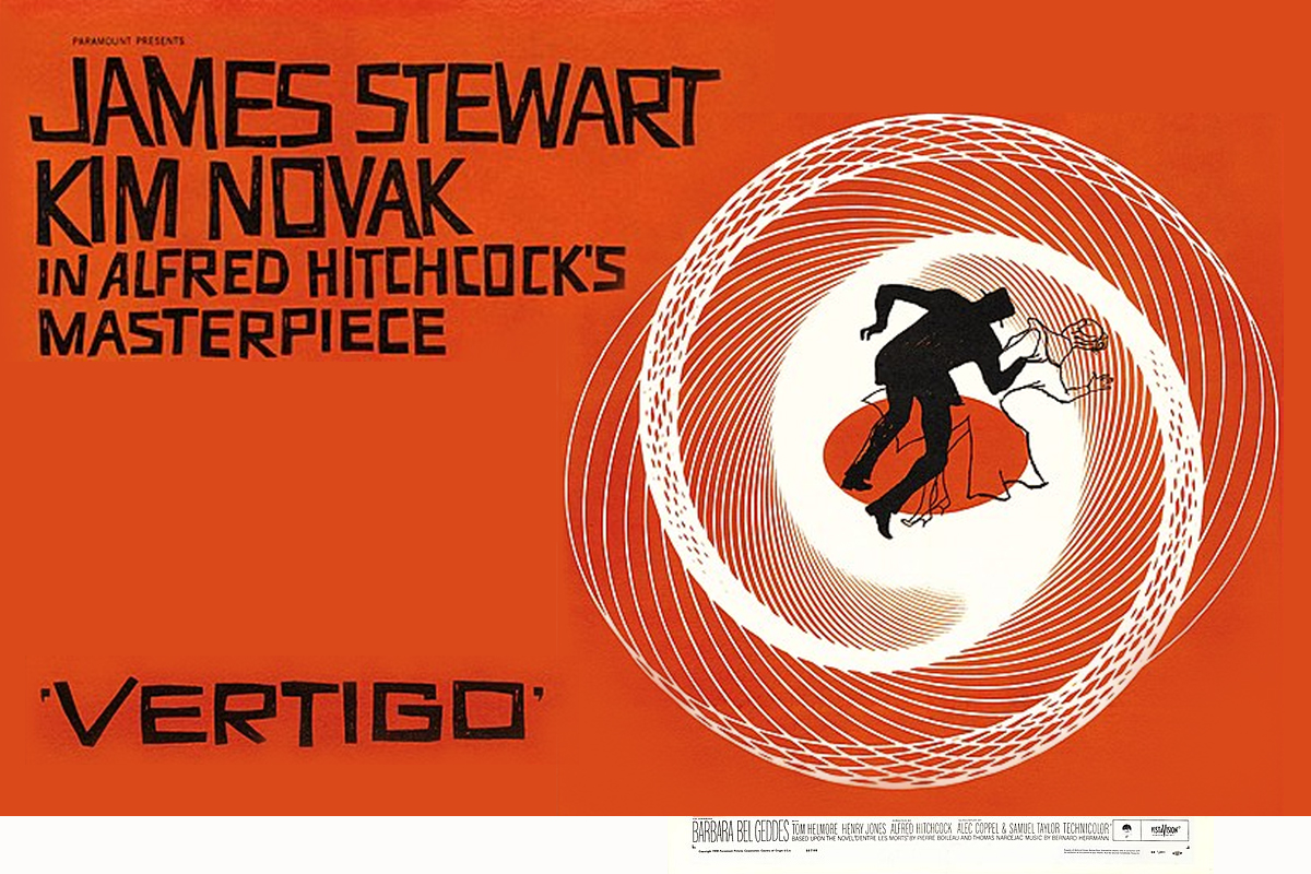 Poster for Alfred Hitchcock's Vertigo, Torggler Fine Arts Center