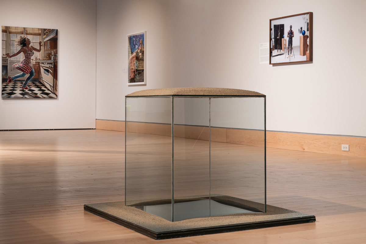 Reflections installation in the Anne Noland Edwards Gallery 