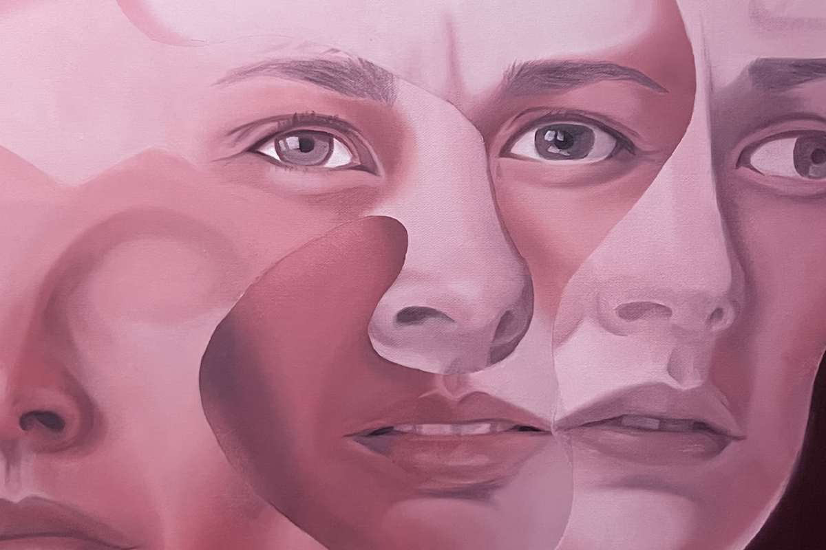 detail of oil painting by ArtCNU Alumni Lindsay Bragaw