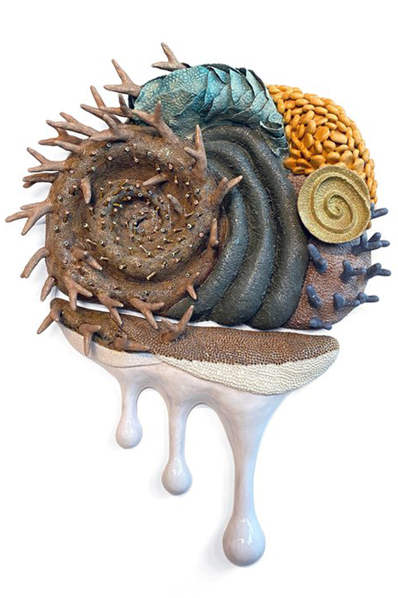 Coral sculpture by artist Courtney Mattison