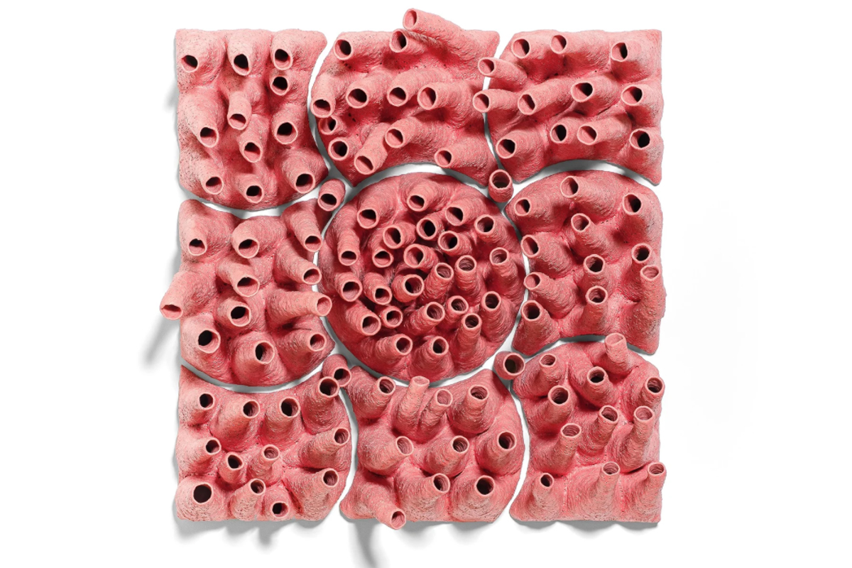 Coral sculpture by artist Courtney Mattison
