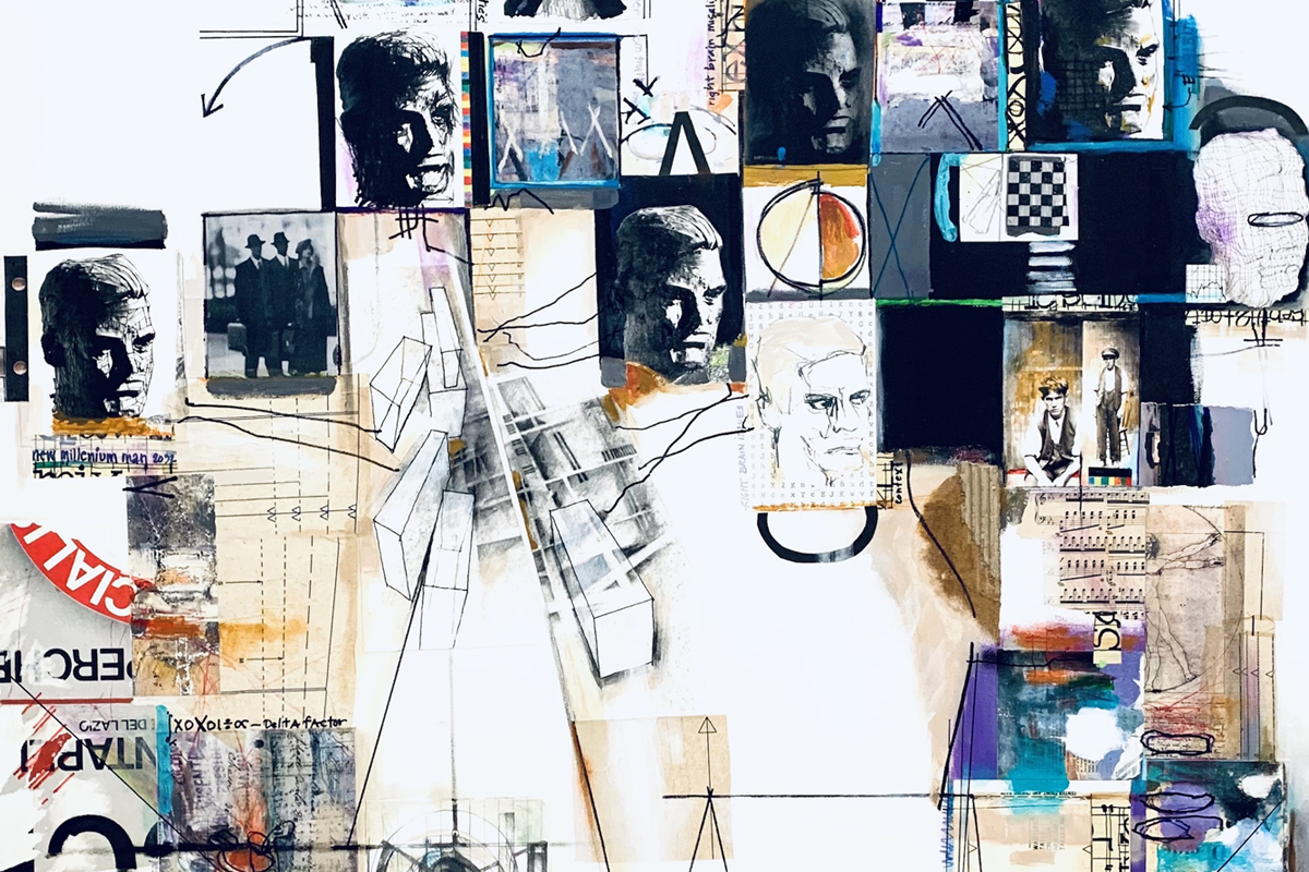 collage by John Alan Stock