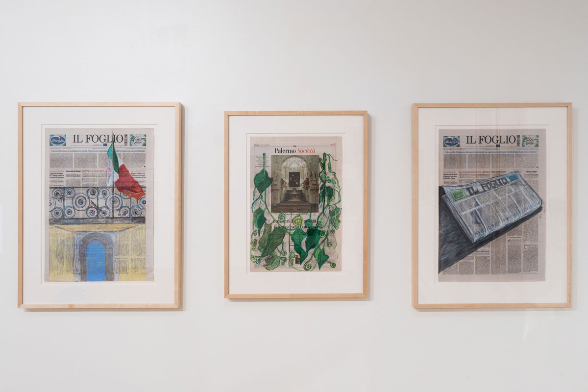 Installation of Luisa Adelfio: Transcendence