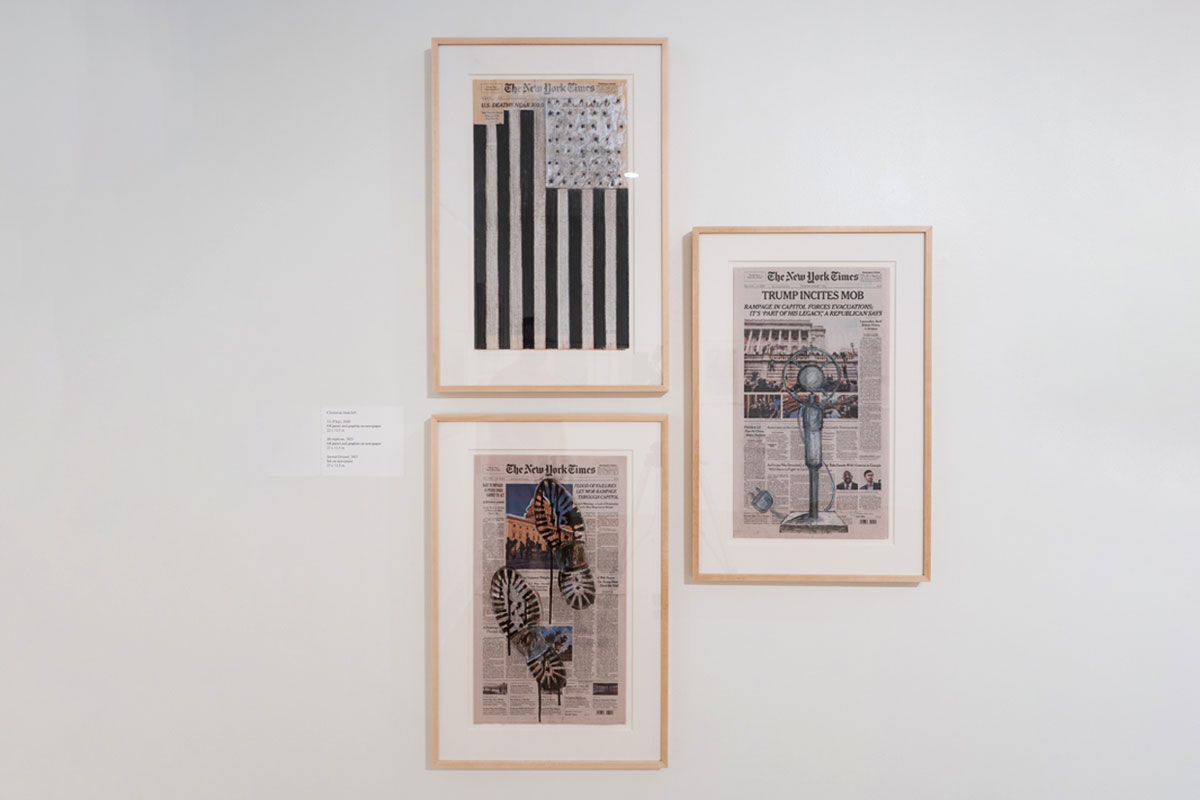 Installation of Luisa Adelfio: Transcendence