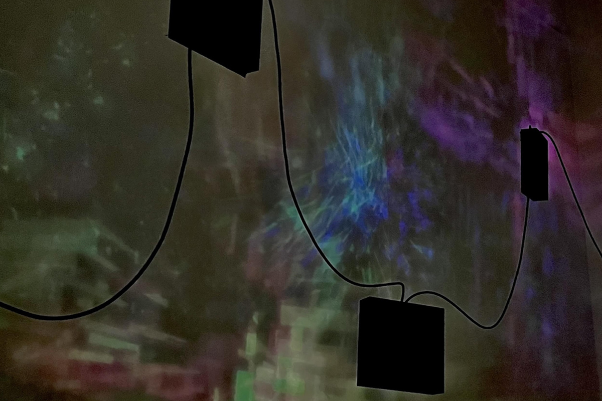 Maxwell Tfirn: Noise Prism microgallery installation 
