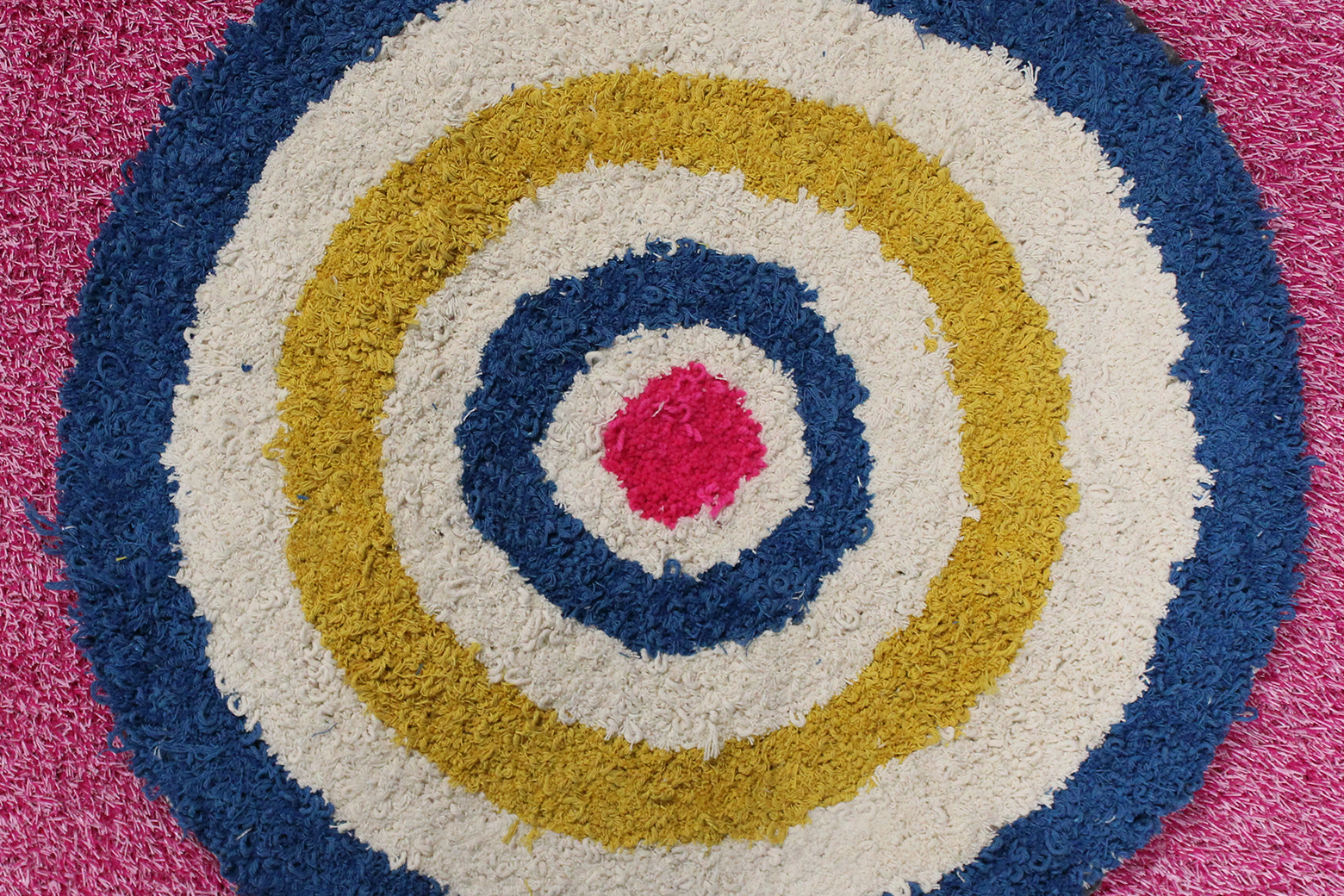 An abstract painting using oils