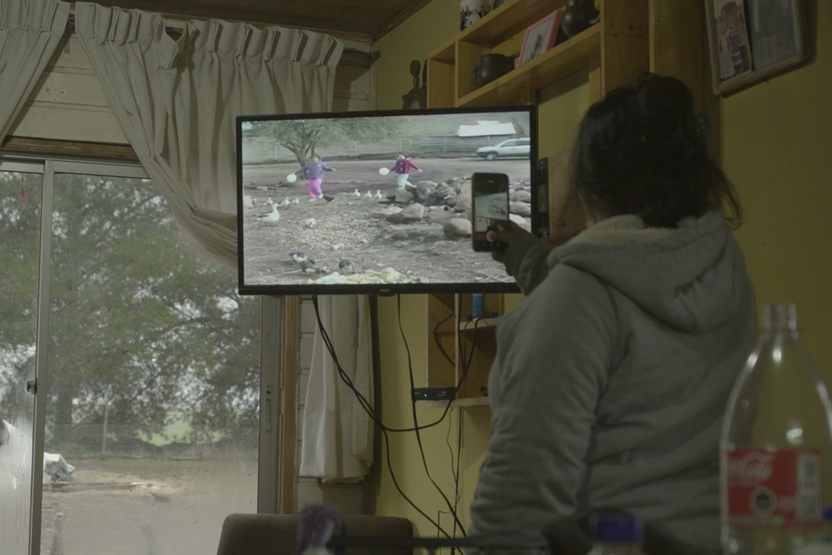 Screen shot from Winter Portrait by Fernando Saldivia Yáñez