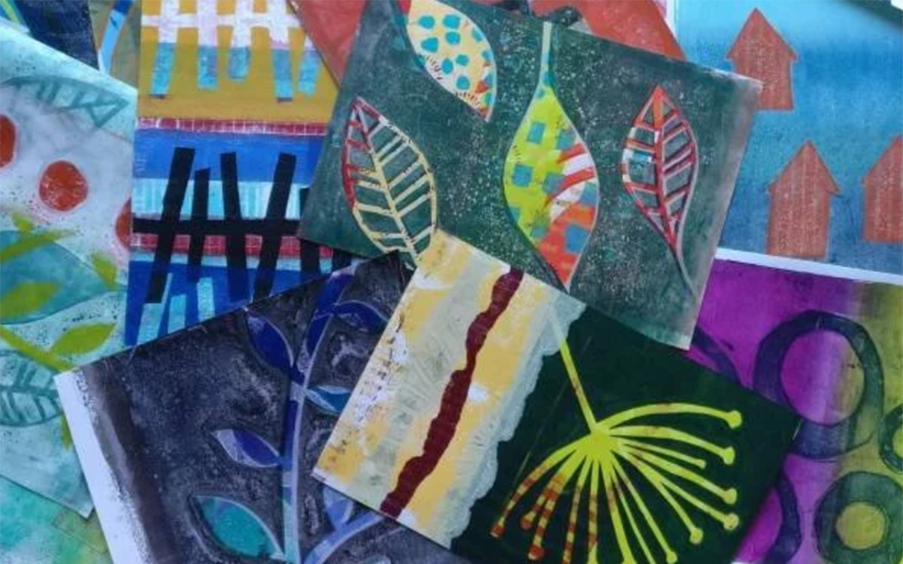 gelli plate experimentation